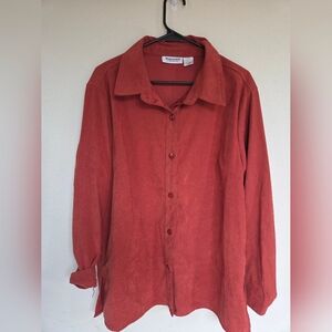 Potpourri Rust Button-Up Shirt